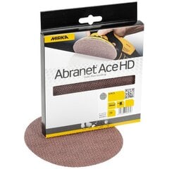 Šlifavimo diskelis Mirka Abranet ACE HD, 125mm, P40, 5vnt kaina ir informacija | Šlifuokliai | pigu.lt