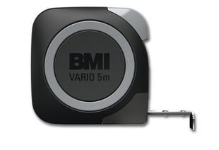 Ruletė BMI Vario Stainless, 5 m kaina ir informacija | Mechaniniai įrankiai | pigu.lt