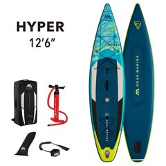 Надувная доска Aqua Marina Hyper 12.6 (381 cм) цена и информация | SUP доски, водные лыжи, водные аттракционы | pigu.lt