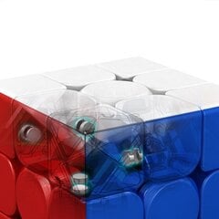 Магнитная головоломка кубик Рубика, 3х3, без наклеек цена и информация | Настольные игры, головоломки | pigu.lt