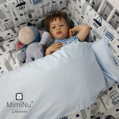 Minkšta apsauga lovytei MimiNu, 180x30cm kaina ir informacija | Vokeliai, miegmaišiai, pagalvės | pigu.lt