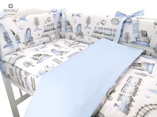 Minkšta apsauga lovytei MimiNu, 360x30cm kaina ir informacija | Vokeliai, miegmaišiai, pagalvės | pigu.lt