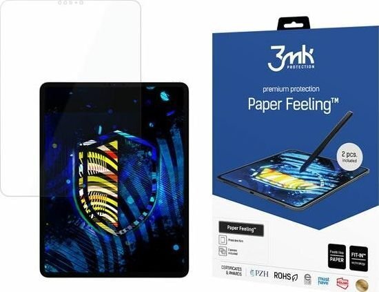 3mk Paper Feeling Screen Protector 5903108448390 kaina ir informacija | Planšečių, el. skaityklių priedai | pigu.lt