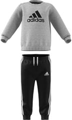 Cпортивный костюм Adidas I Over Jog Fl Blue HF1973 цена и информация | Спортивные штаны для мальчиков | pigu.lt