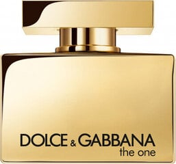 Парфюмированная вода Dolce & Gabbana The One Gold Intense для женщин - EDP цена и информация | Женские духи | pigu.lt