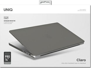 Uniq Claro, MacBook Pro 14" 2021, Grey (UNIQ583SMMATCL) цена и информация | Рюкзаки, сумки, чехлы для компьютеров | pigu.lt