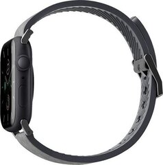 Uniq Straden, Apple Watch Series 4/5/6/7/SE 42/44/45 мм UNIQ589GRY цена и информация | Аксессуары для смарт-часов и браслетов | pigu.lt