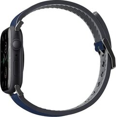 Uniq Straden, серия Apple Watch 4/5/6/7/SE 42/44/45 мм UNIQ590BLU цена и информация | Аксессуары для смарт-часов и браслетов | pigu.lt