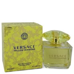 Туалетная вода Versace Yellow Diamond EDT для женщин, 200 мл цена и информация | Женские духи | pigu.lt