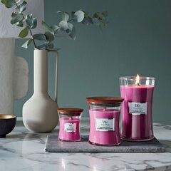 WoodWick ароматическая свеча Wild Berry & Beets, 275 г цена и информация | Подсвечники, свечи | pigu.lt