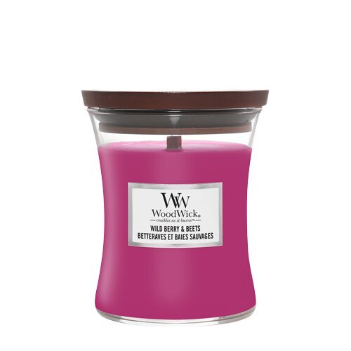 WoodWick kvapioji žvakė Wild Berry & Beets, 275 g kaina ir informacija | Žvakės, Žvakidės | pigu.lt