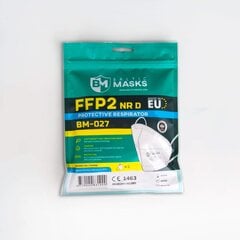 Маска-респиратор для лица FFP2 BM027, 4 слоя, 10 шт. цена и информация | Первая помощь | pigu.lt