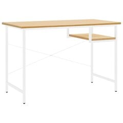 Kompiuterio stalas, 105x55x72 cm, rudas kaina ir informacija | Kompiuteriniai, rašomieji stalai | pigu.lt