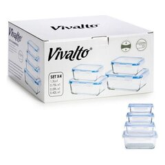 Набор судков Vivalto цена и информация | Посуда для хранения еды | pigu.lt