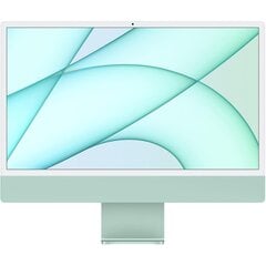 Apple iMac 24” M1 8/512GB Green SWE MGPJ3KS/A kaina ir informacija | Stacionarūs kompiuteriai | pigu.lt