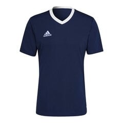 Спортивная футболка мужская Adidas Entrada 22 M HE1575, синяя цена и информация | Мужская спортивная одежда | pigu.lt