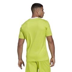 Sportiniai marškinėliai vyrams Adidas Entrada 22 M HC5077, geltoni kaina ir informacija | Sportinė apranga vyrams | pigu.lt