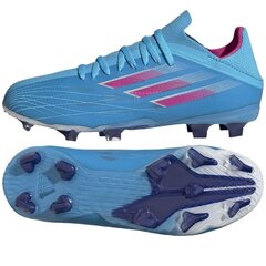 Futbolo bateliai Adidas X Speedflow 1 FG Jr GW7461, mėlyni kaina ir informacija | Futbolo bateliai | pigu.lt
