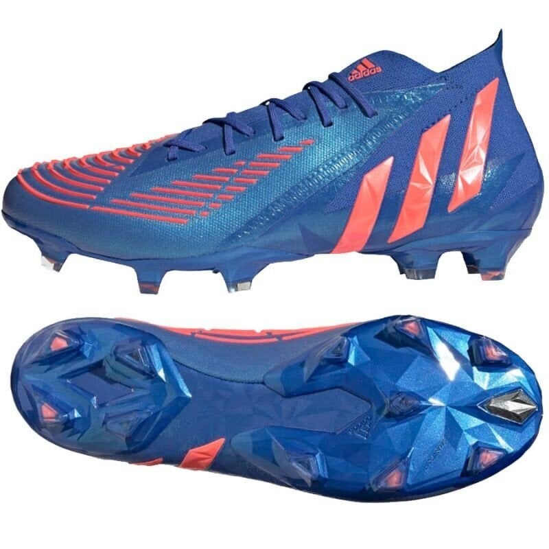 Futbolo bateliai Adidas Predator Edge, mėlyni kaina ir informacija | Futbolo bateliai | pigu.lt