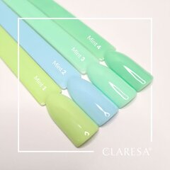 Стойкий гибридный гель лак для ногтей Claresa MINT 3, 5 г цена и информация | Лаки, укрепители для ногтей | pigu.lt