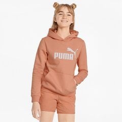 Детская спортивная кофта Puma Essentials Logo Youth 587031*28, персиковая/белая 4064535469271 цена и информация | Puma Одежда для девочек | pigu.lt