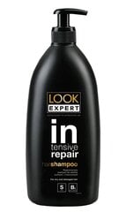 Šampūnas sausiems plaukams Look Expert intensive repair, 900 ml kaina ir informacija | Šampūnai | pigu.lt