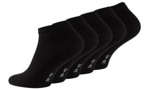 Тренировочные носки черные, 5 пар цена и информация | Женские носки | pigu.lt