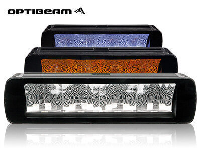 Tolimosios šviesos Optibeam Savage 12 su stovėjimo žibintu, 45W, 9-36V, Ref.40 4000lm R112 R10 kaina ir informacija | Automobilių žibintai | pigu.lt