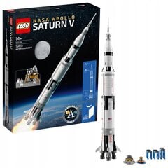 21309 LEGO® Konstruktorius NASA Apollo Saturn V kaina ir informacija | Konstruktoriai ir kaladėlės | pigu.lt