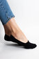 Moteriškos kojinės su neslystančiu silikoniniu kulnu, juodos 6 poros kaina ir informacija | Moteriškos kojinės | pigu.lt