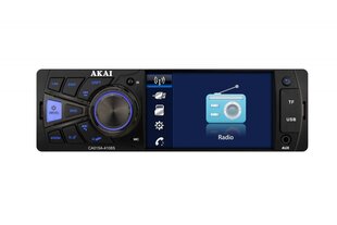 Автомобильный медиа-ресивер Akai CA015A-4108S Черный 100 Вт Bluetooth цена и информация | Автомагнитолы, мультимедиа | pigu.lt