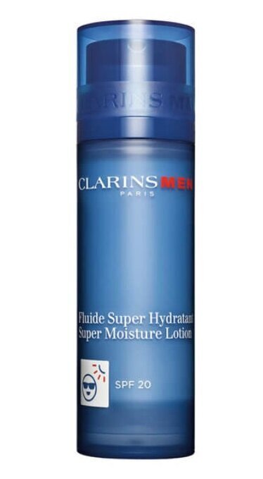 Drėkinamasis veido losjonas vyrams Clarins SPF20 50 ml kaina ir informacija | Veido prausikliai, valikliai | pigu.lt