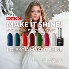 Ilgalaikis hibridinis nagų lakas Claresa, Make It Shine! 2, 5 g kaina ir informacija | Nagų lakai, stiprintojai | pigu.lt