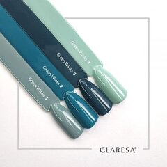 Стойкий гибридный гель лак для ногтей CLARESA GREEN WINKS 4, 5 г цена и информация | Лаки, укрепители для ногтей | pigu.lt