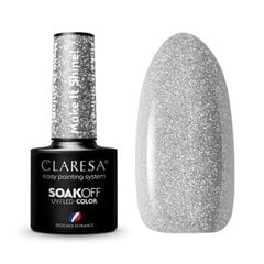 Стойкий гибридный гель лак для ногтей CLARESA Make It Shine! 7, 5 г цена и информация | Лаки, укрепители для ногтей | pigu.lt
