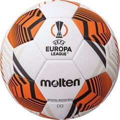 Футбольный мяч MOLTEN F5U5000-12 UEFA Europa League PU цена и информация | Футбольные мячи | pigu.lt