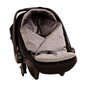 Kūdikio miegmaišis vokelis vežimėliui ir automobilio kėdutei, pilkas kaina ir informacija | Vežimėlių priedai | pigu.lt