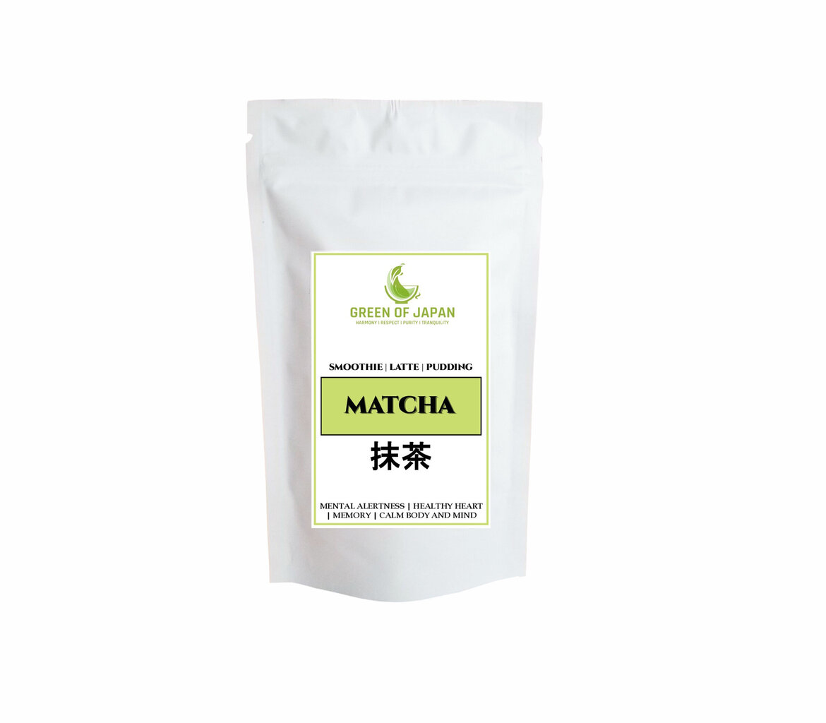Žalioji arbata Green of Japan Matcha kokteiliams, 150 g kaina ir informacija | Arbata | pigu.lt