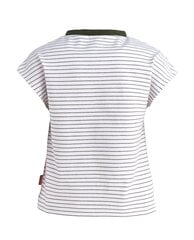 Полосатая футболка с декором для девочек «Gulliver» цена и информация | Рубашки для девочек | pigu.lt