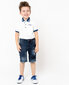 Džinsiniai šortai berniukams Gulliver, mėlyni 110 cm цена и информация | Šortai berniukams | pigu.lt