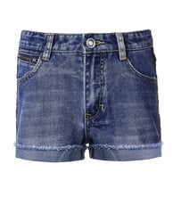 Синие джинсовые шорты для девочек «Gulliver» цена и информация | Шорты для девочек | pigu.lt