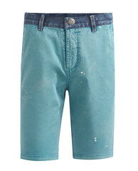 Синие шорты с винтажным эффектом для мальчиков «Gulliver» цена и информация | Шорты для мальчиков | pigu.lt