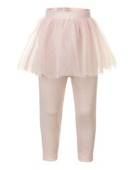 Розовые легинсы с юбкой из сетки для девочек «Gulliver» цена и информация | Брюки для девочки, бирюзовые | pigu.lt