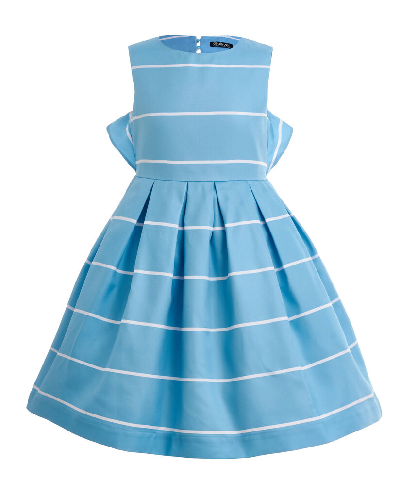 Gulliver dryžuota suknelė mergaitėms kaina ir informacija | Suknelės mergaitėms | pigu.lt