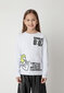Marškinėliai Gulliver ilgomis rankovėmis mergaitėms su spausdintu piešiniu kaina ir informacija | Marškinėliai mergaitėms | pigu.lt