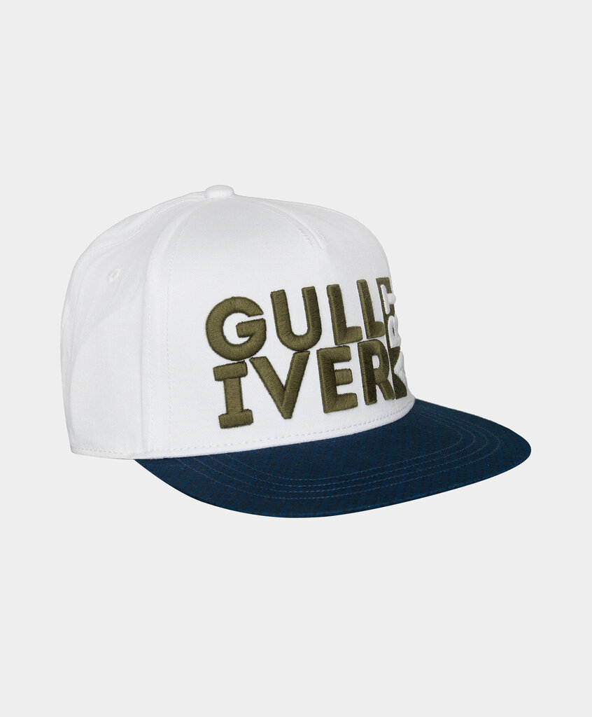 Gulliver beisbolo kepurė su spaudiniu berniukams, balta kaina ir informacija | Kepurės, pirštinės, šalikai berniukams | pigu.lt