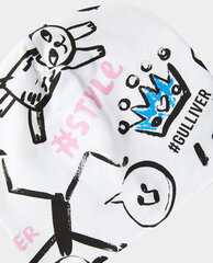 Шапка с принтом трикотаж для девочек Gulliver цена и информация | Шапки, перчатки, шарфы для девочек | pigu.lt