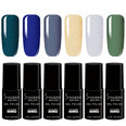 Gelinio nagų lako rinkinys Sincero Salon New York Glam, 6 vnt. x 6 ml