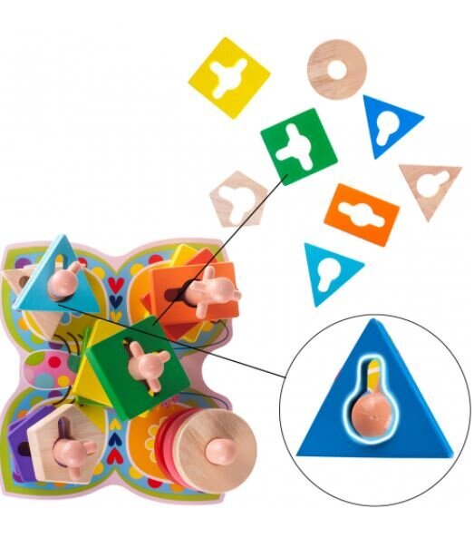 Medinis žaislas lavinimui kaina ir informacija | Lavinamieji žaislai | pigu.lt