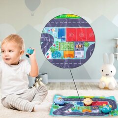 Развивающий коврик с машинками цена и информация | Игрушки для малышей | pigu.lt
